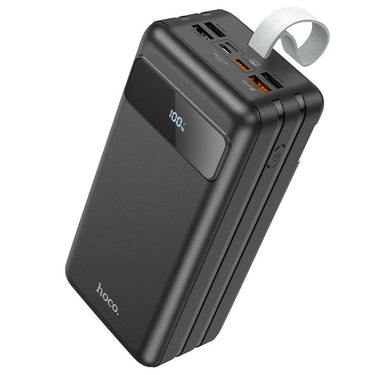 Hoco J86B 60000mAh 22.5W Powermaster Power Bank With LED Lamp - Black